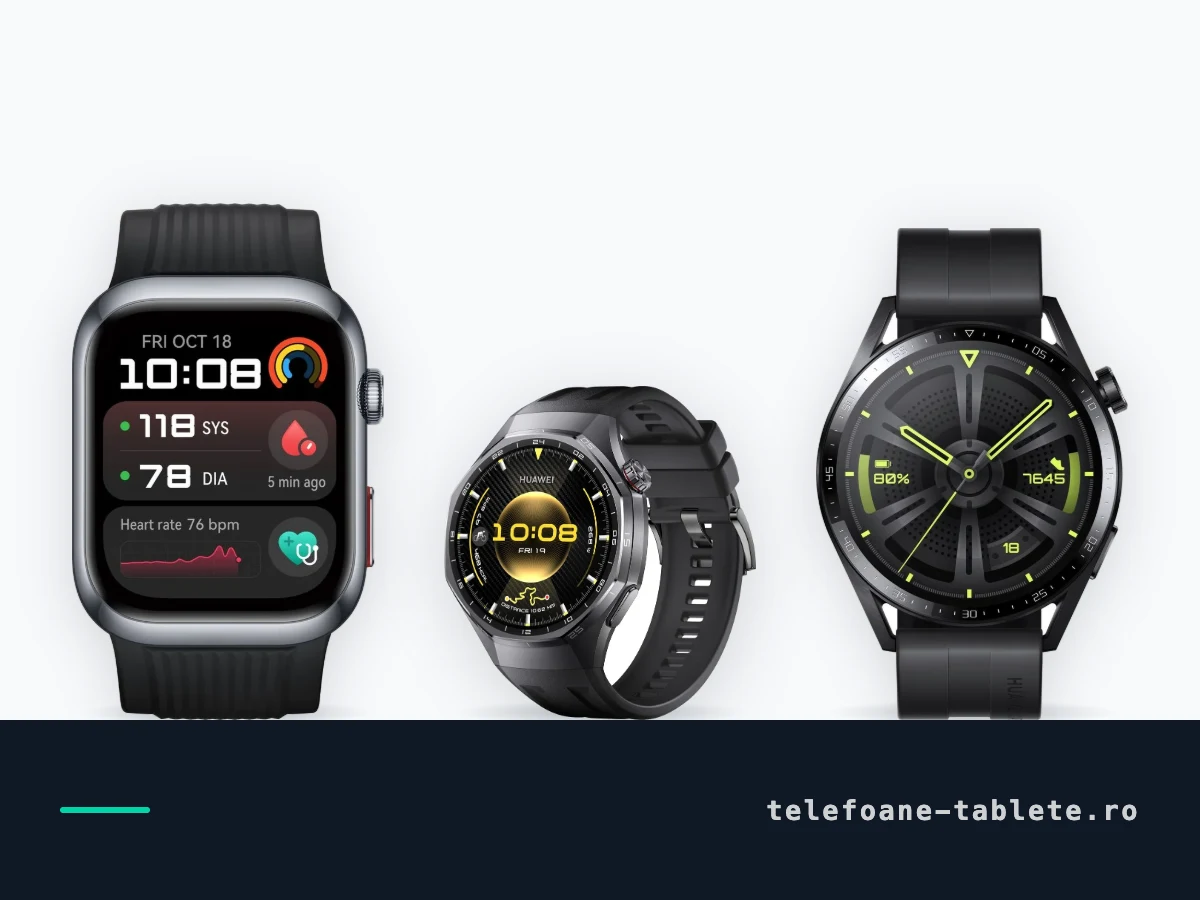 Cel mai bun smartwatch cu tensiune arteriala: 1 din 14 masoara, restul estimeaza