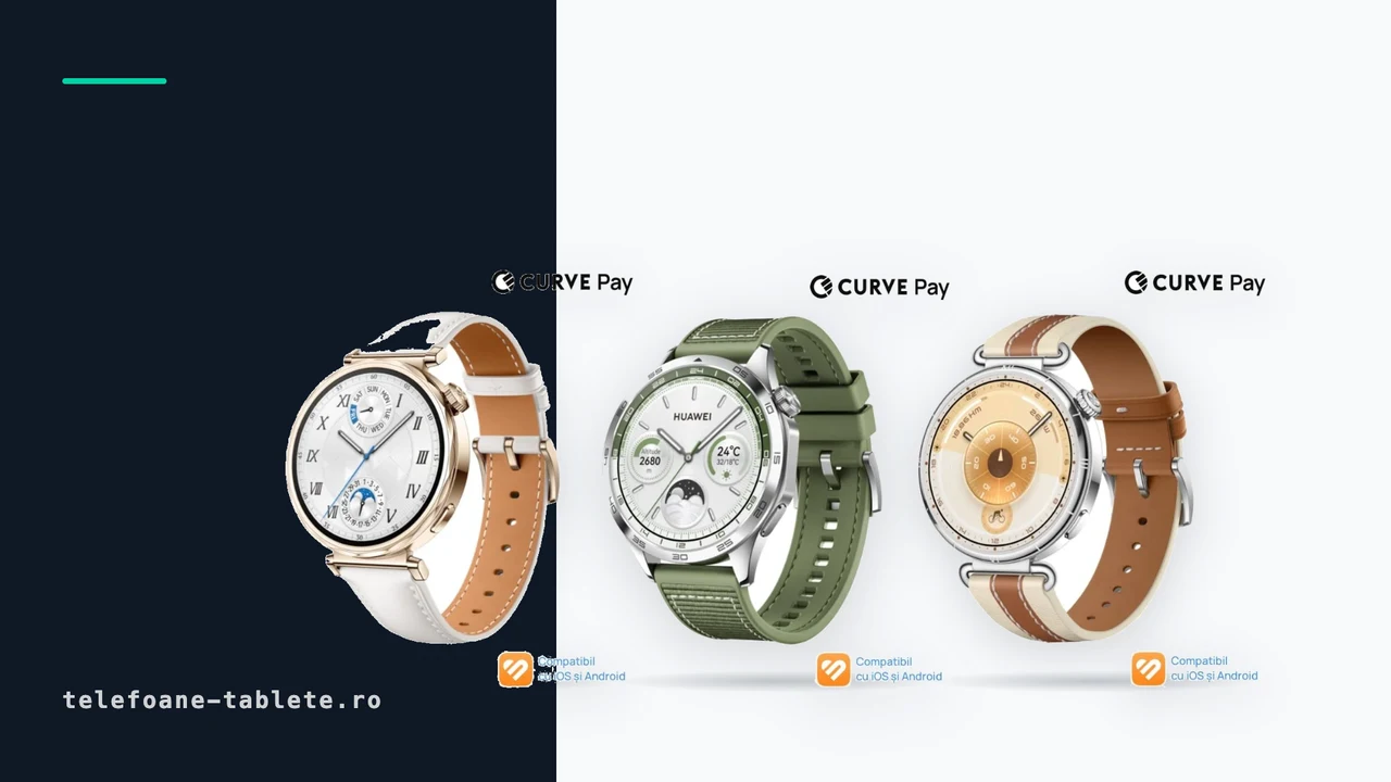 Huawei Watch GT 5, Watch GT 4 si Watch GT 6