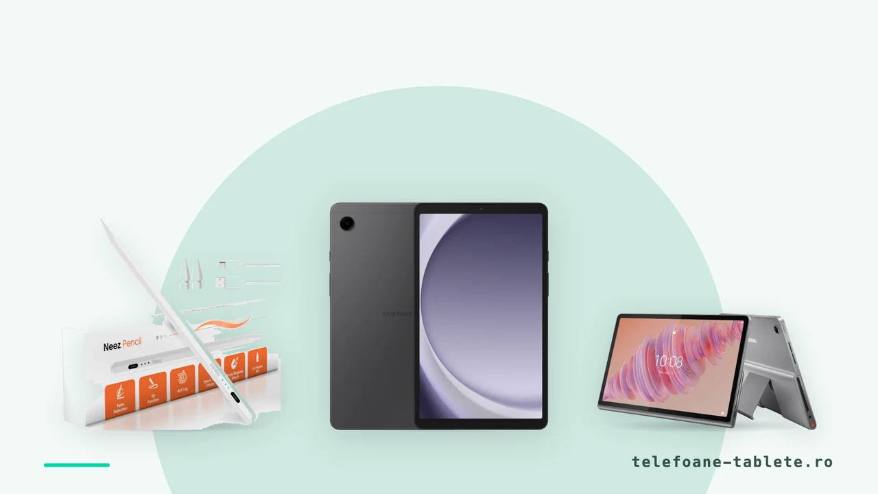 Samsung Galaxy Tab A9, Lenovo Tab Plus si Stylus Pen Neez