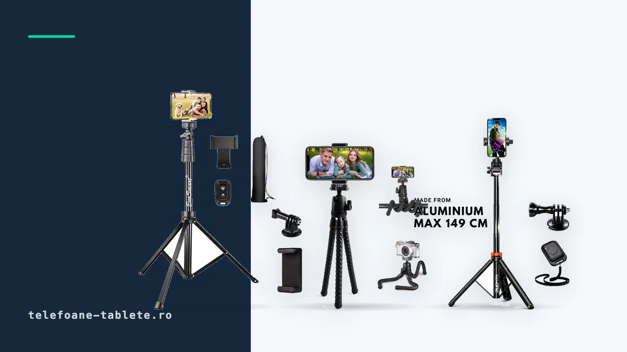 EvoSmart 4D, EvoSmart 5D si trepiedul Techone Photo