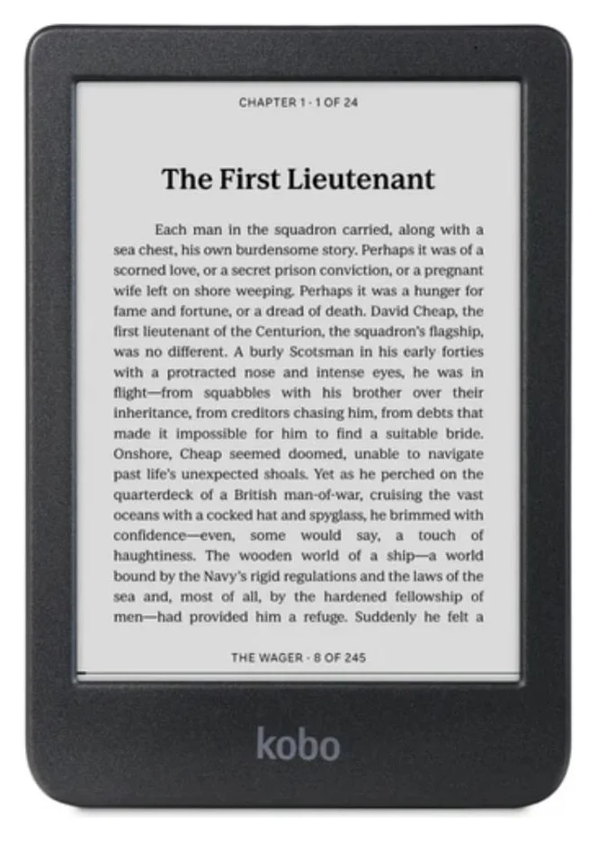 Kobo Clara BW, 6 inch, IPX8, 16 GB