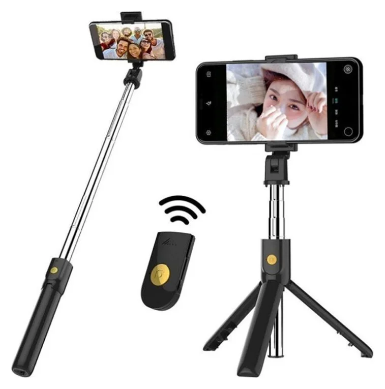 Selfie stick multifunctional cu trepied