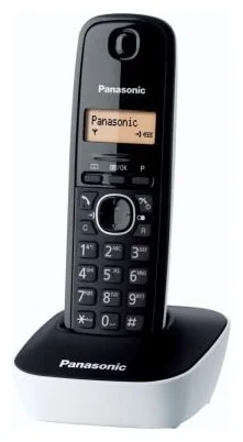 Panasonic KX-TG1611FXW, acelasi aparat in alb