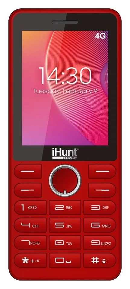 iHunt i7 4G 2021, rosu, Dual SIM, 128 MB