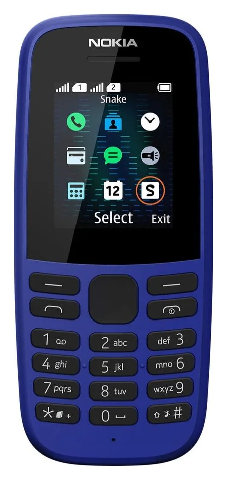 Nokia 105 (2019), albastru