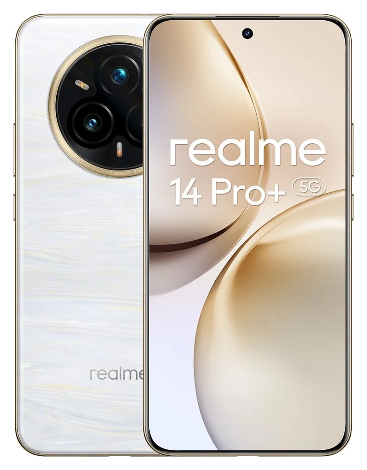 realme 14 Pro+ 5G, 512 GB, Pearl White