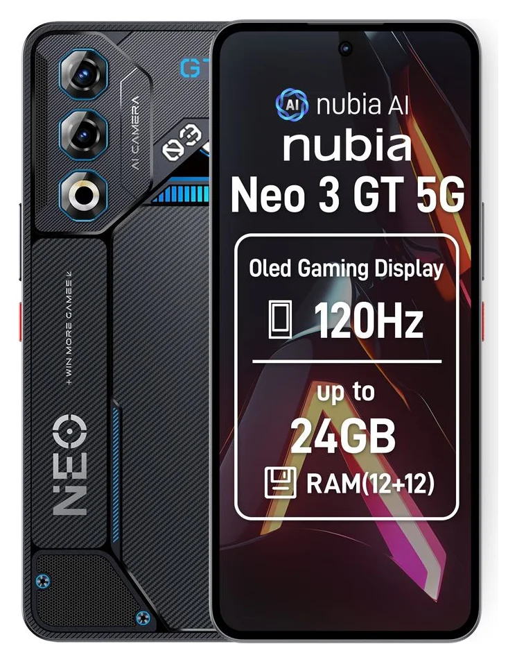ZTE nubia NEO 3GT, 12GB RAM